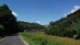 Auf der Landstraße nach Grotte di Castro - vom Bolsena See aus